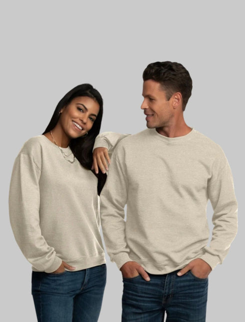 FRUIT OF THE LOOM EVERSOFT FLEECE CREW SWEATSHIRT